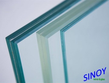 Colored or Clear (Transparent ) Laminated Glass for building safety glass applications