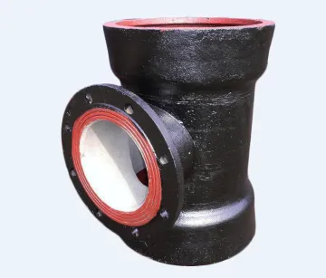 Ductile Iron flange Under Pressure Tee