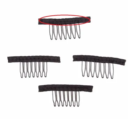 AliLeader Wholesale Hair Comb Accessories Metal Hair Comb Clips Wig Combs