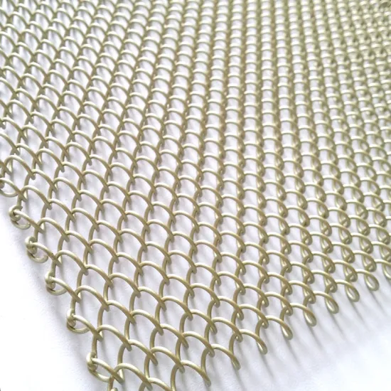 Best Selling Metal Decorative Mesh Curtain for Fireplace