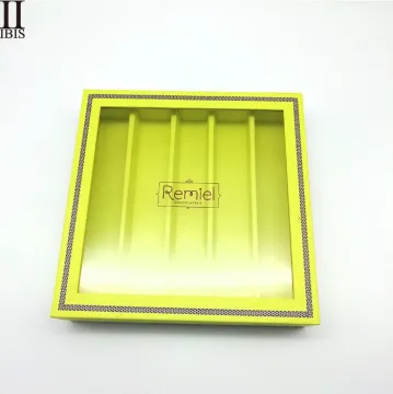 Rigid PVC window paper gift box