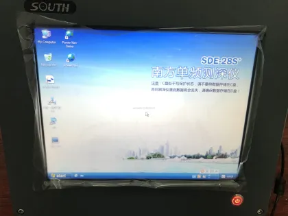 South Ruide SDE-28S+ Garmin Fish Finder Echo Sounder for Sea Surveying