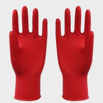 Reusable Children Latex Gloves , Size S , M , L Latex Household Glove