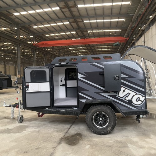 Caravan Trailer luxury folding camping trailer rv caravan