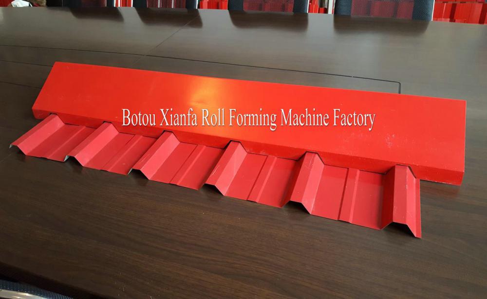 Tile Roof Ridge Cap Roll Forming Machine