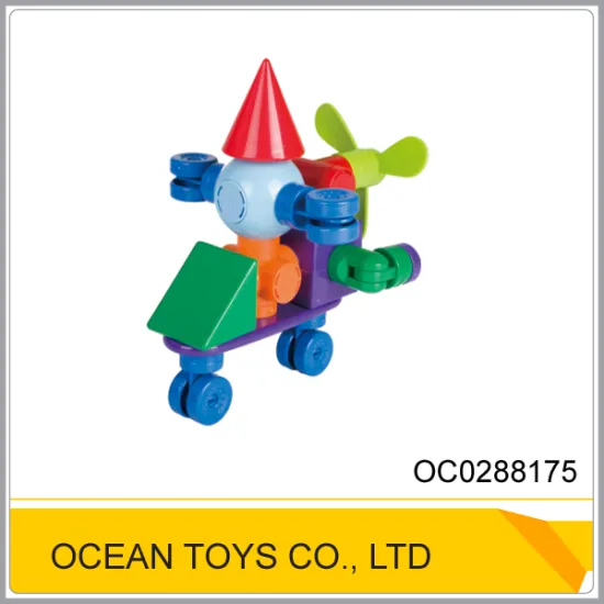 Creative plastic blocks magnetic tiles toys 26pcs OC0288175