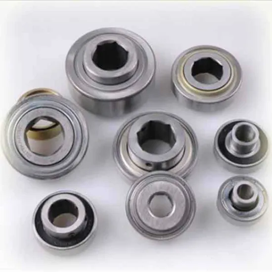Farm Machinery Insert Bearings: Hex Bore Agricultural Bearings G207KPPB2, 207KRRB9, 207KRRB12, 207KPPB3, 207KPP3