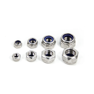 Industrial-Grade Hex Lock Nuts