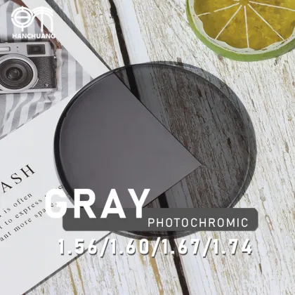 Factory Direct Anti-Blue Light Photo Grey Photochromic Spectacle Lenses for Driving