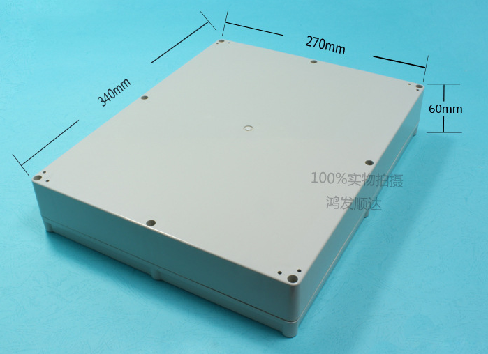 Caja de conexiones de alimentación sellada a prueba de agua (ECL340X270H60)