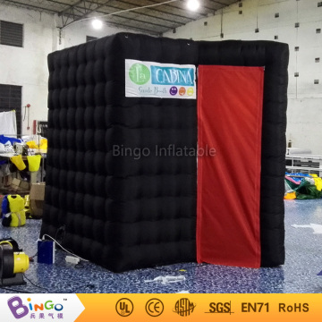 inflatable photo booth/black inflatable photobooth studio 2.4m