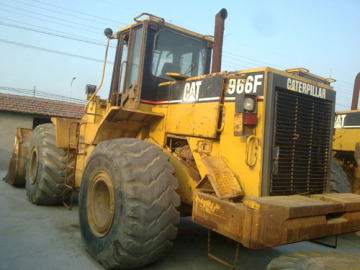 Used caterpillar CAT966F wheel loader