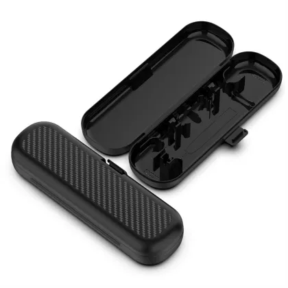 Travel Storage Box for Electric Toothbrushes - Compatible with OralB, Philips, Xiaomi, and Usmile
