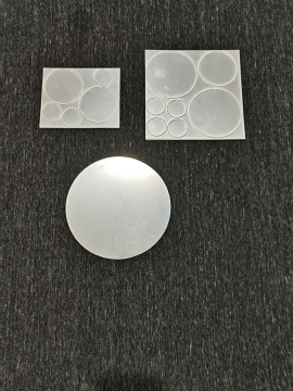 Diy cosmetic lens plastic