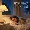 Portable Vintage Farmhouse Table Lamp Set 2-Pack Gold