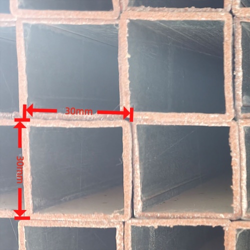 Verzinktes Vierkantrohr 30*30*1,3 mm