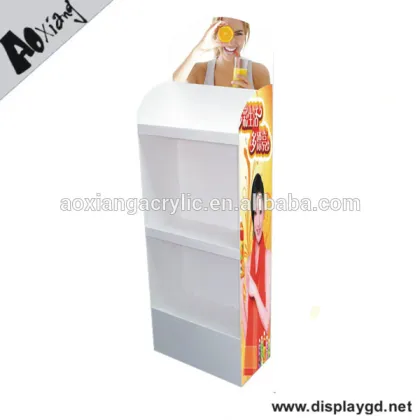 high credibility Spray the shiny paint Cigarette Supermarket Display Stand