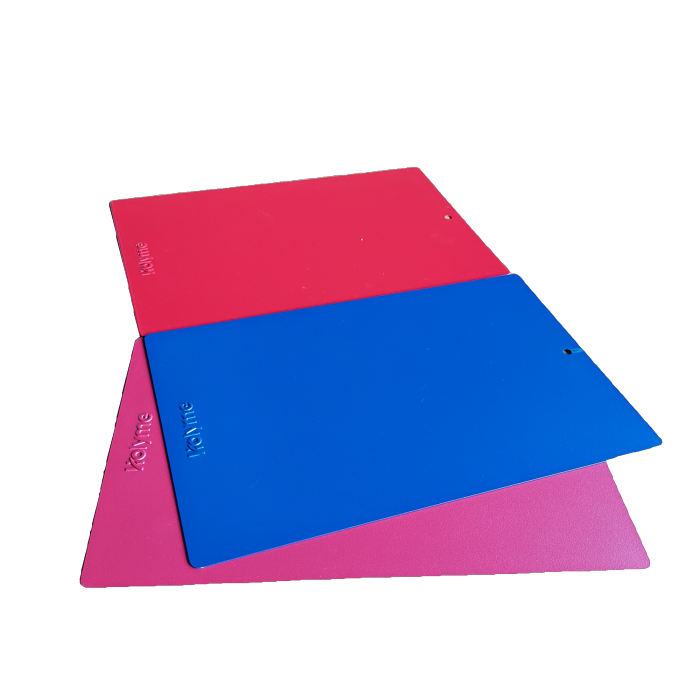 नीला और लाल उच्च तापमान प्रतिरोधी पाउडर कोटिंग