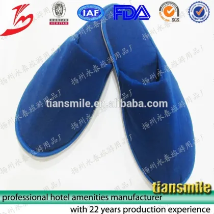 Colorful hotel cotton slippers