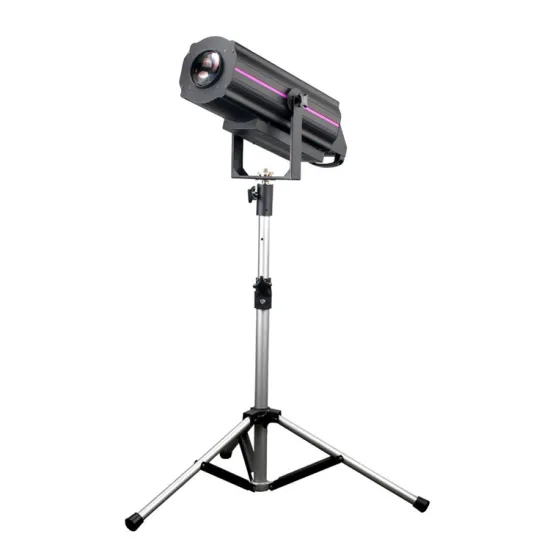 LED Follow Spot Light Stand with 3200K-8500K for Theme Parks and Concerts