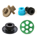 Nylon Helical Helical Wheel Bevel Spur Gear Plastik