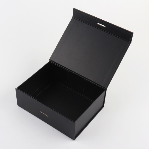 Packaging Magnetic Box Custom Black Box Magnetic Closure Gift Boxes Factory