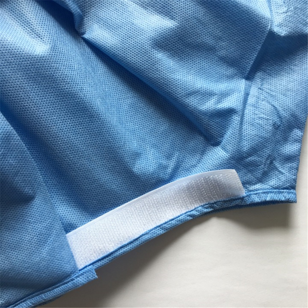 Дышащий одноразовый стандартный хирургический халат SMMS