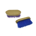 Equine Grooming Brush Wood Back Small