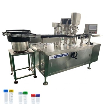 Cryo Vial Filling, Capping, and Labeling Machine Line
