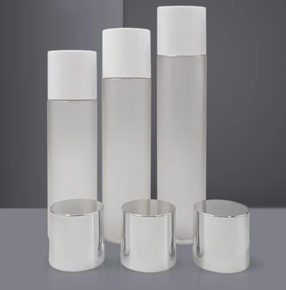 Cosmetic Toner Transparent Frosted Plastic Container Bottle