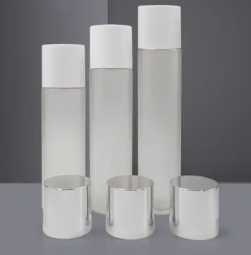 Cosmetic Toner Transparent Frosted Plastic Container Bottle