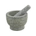 Grå Granitmortel och Pestle 13cm