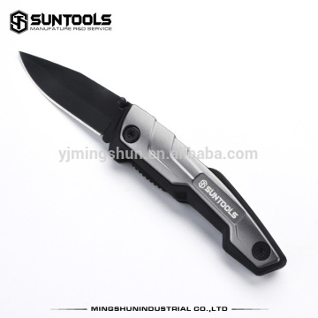FK001 Tactical Folding Knife With Black Oxide Finished 4 Inch Closed