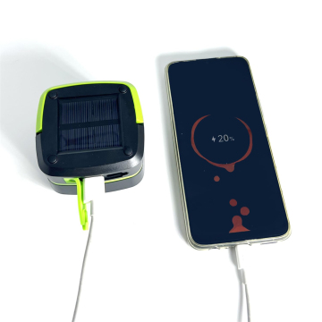 शिविर के लिए ढहने योग्य सौर USB रिचार्जेबल एलईडी लालटेन