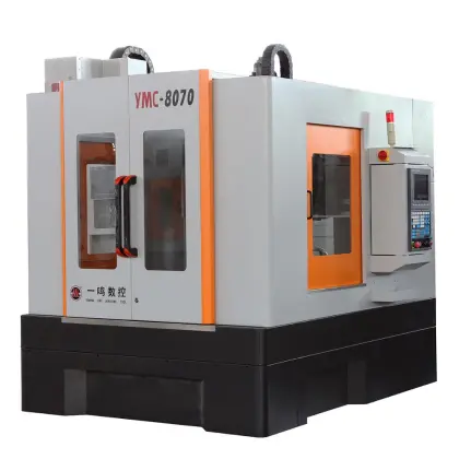 Maxtors Hot Sale: Compact Double Column CNC Milling Machine with Engraving - Model YMC-8070