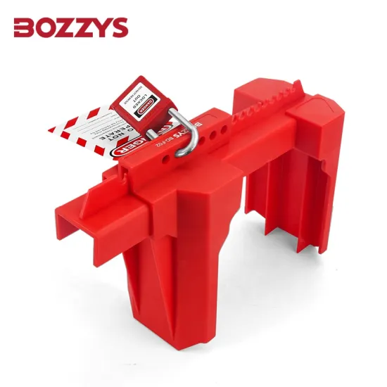 BOZZYS PP Adjustable Prinzing Ball Valve Lockout for Industrial Safety Lockout Tagout