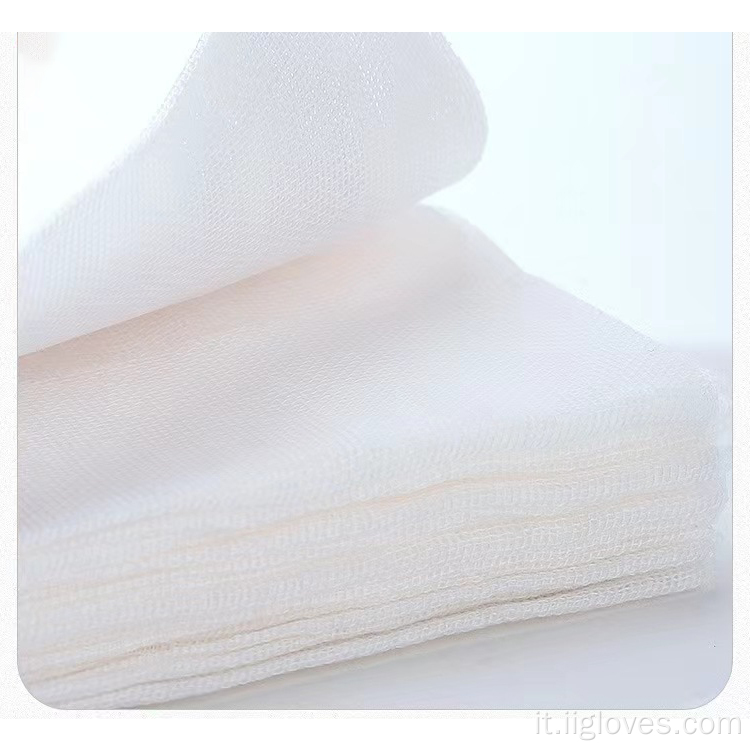 tamponi di garza medica in cotone 4 "garza non sterile