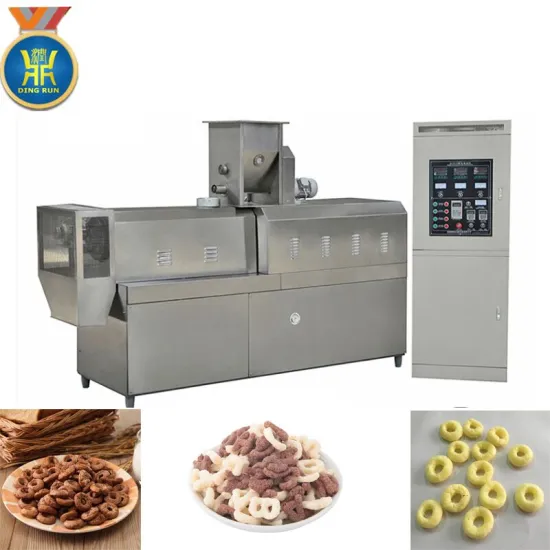 Hot selling Automatic puffed popped corn Extruded Snacks Food Making Machinery