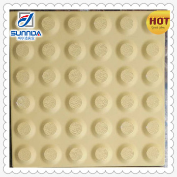 outdoor color warning ceramic flooring tiles for street brick tiles, blind road paving bricks ceramic tiles