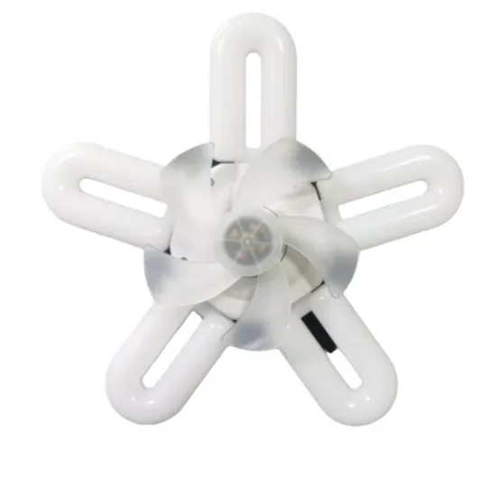 LED Fan with Remote Control: Dimmable, Wind Adjustment, Foldable 6-Blade Ceiling Fan for Home, Bedroom, and Kitchen - Silent Electric Fan