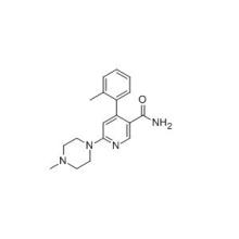 4- (2- 메틸페닐) -6- (4- 메틸 피페 라진 -1- 일) 피리딘 -3- 카르 복스 아미드 CAS 342417-01-0