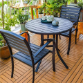 Durable Outdoor Aluminum-Plastic Wood Table