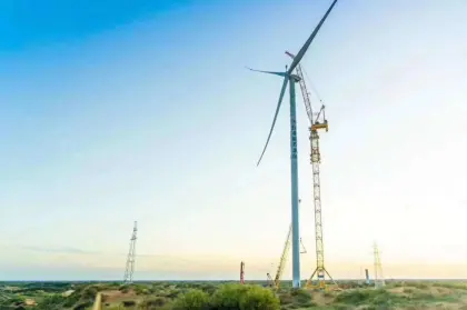 Special wind power crane