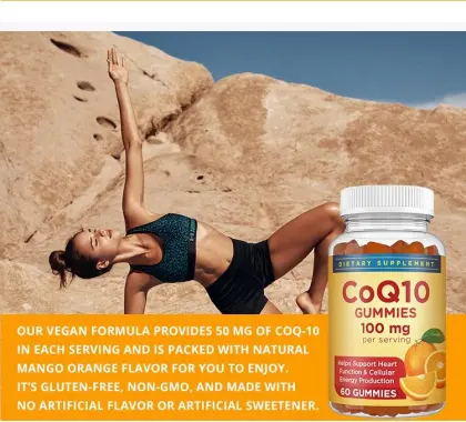 CoQ10 Gummies Coenzyme Q10 Vitamins gummies Coq10 100mg