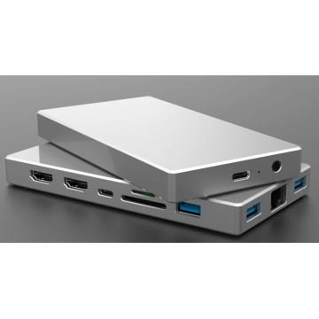 10-in-1USB3.0 Laptop-Erweiterungsdock