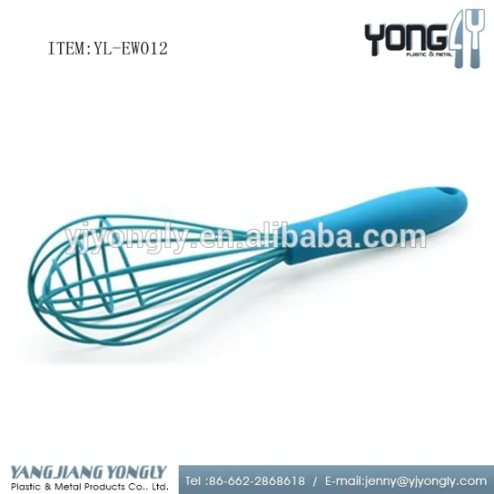 Food assurance non-stick hand held milk and egg beater