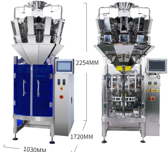 420Z Vertical Packaging Machine with Z Type Elevator - Optional Working Plate