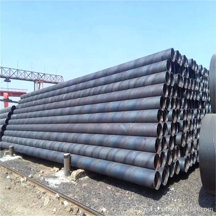 SSAW Welded Carbon Spiral Steel Pipe Q235