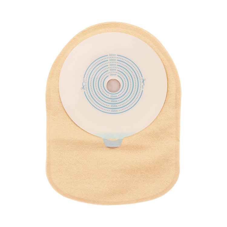 Hydrocolloid One-piece Closed Ostomy Pouch