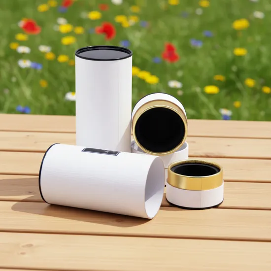 Stylish Paper Tube with EVA Cushion for Cosmetics